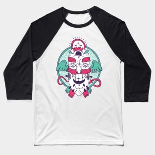 Fun Monster Design Baseball T-Shirt